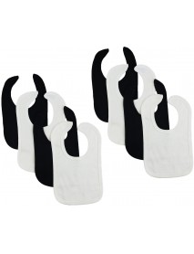 8 Baby Bibs