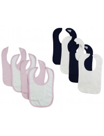 8 Baby Bibs
