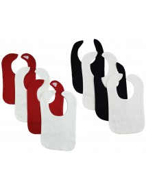 8 Baby Bibs