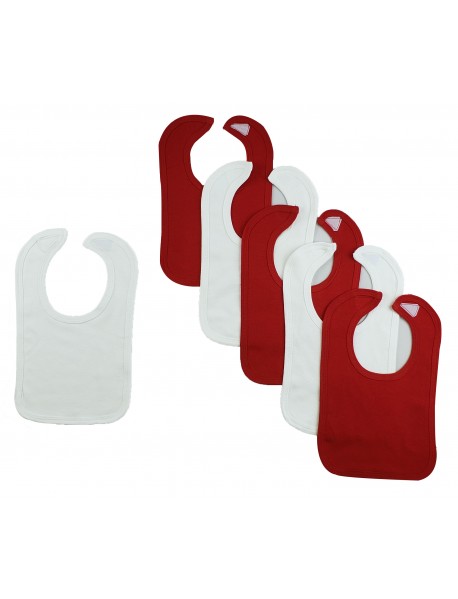 6 Baby Bibs