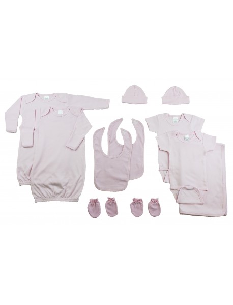 Girls 11 Piece Layette Set