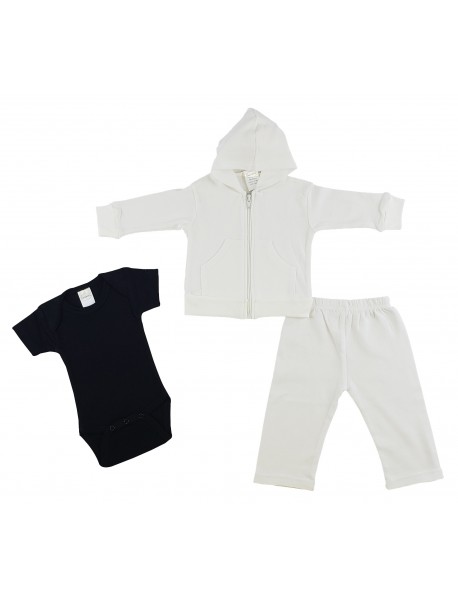 Infant Sweatshirt, Onezie and Pants - 3 pc Set