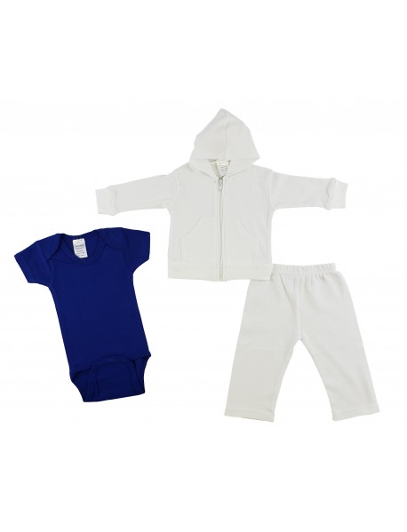 Infant Sweatshirt, Onezie and Pants - 3 pc Set