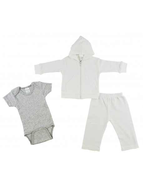 Infant Sweatshirt, Onezie and Pants - 3 pc Set