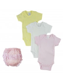 Pink Girl's Onezies and Fancy Pants Underwear