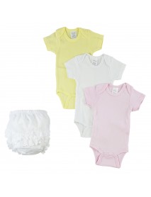 White Girl's Onezies and Fancy Pants Underwear