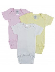 Short Sleeve One Piece 3 Pack