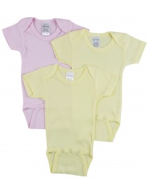 Short Sleeve One Piece 3 Pack