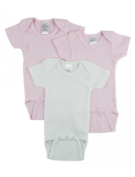 Short Sleeve One Piece 3 Pack