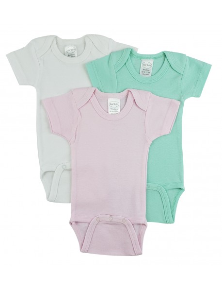 Short Sleeve One Piece 3 Pack