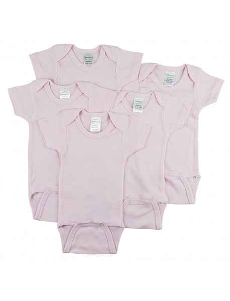 Short Sleeve One Piece 5 Pack