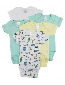 Short Sleeve One Piece 5 Pack