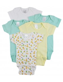 Short Sleeve One Piece 5 Pack