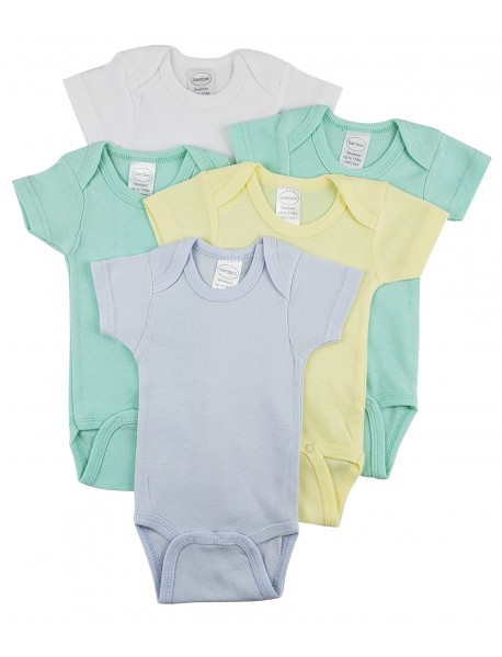 Short Sleeve One Piece 5 Pack