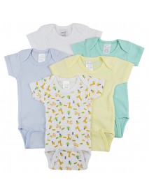 Short Sleeve One Piece 5 Pack