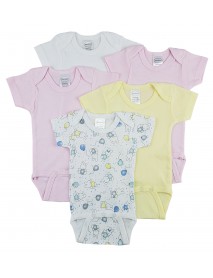Short Sleeve One Piece 5 Pack