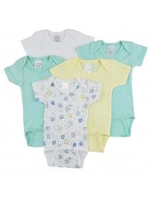 Short Sleeve One Piece 5 Pack