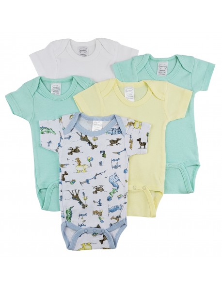 Short Sleeve One Piece 5 Pack