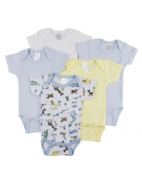 Short Sleeve One Piece 5 Pack