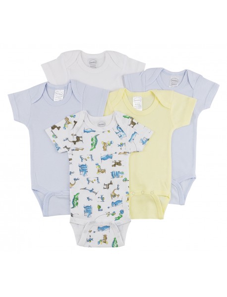 Short Sleeve One Piece 5 Pack