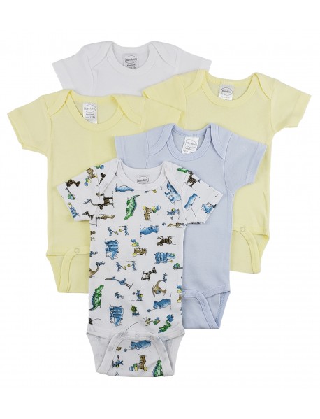 Short Sleeve One Piece 5 Pack