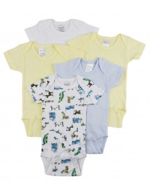 Short Sleeve One Piece 5 Pack