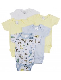 Short Sleeve One Piece 5 Pack