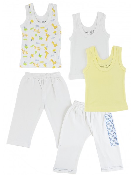 Boys Tank Tops and Track Sweatpants