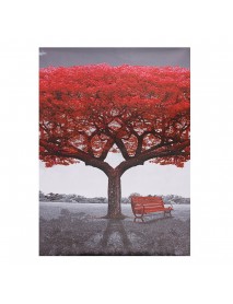3Pcs Large Red Tree Canvas Print Art Paintings Picture Modern Home Decor
