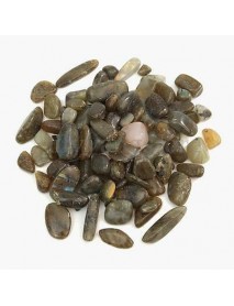 1/4 LB Natural Labradorite Mini Tumbled Gemstone Stone Crystals Healing Home Decorations