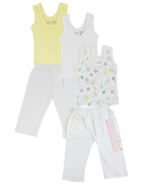 Girls Tank Tops and Track Sweatpants
