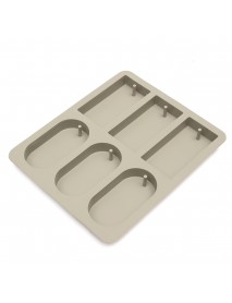 Round Rectangle Aromatherapy Wax Candle Plaster Epoxy Soap Silicone Mold Mould
