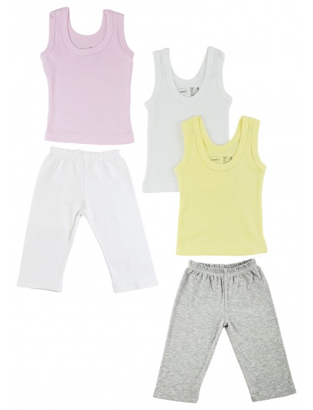 Girls Tank Tops and Track Sweatpants