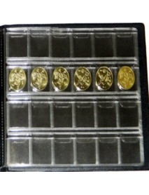 Collecting 240 Coins Storage Holder Money Penny Album Book Coin Album Pockets 21x16cm