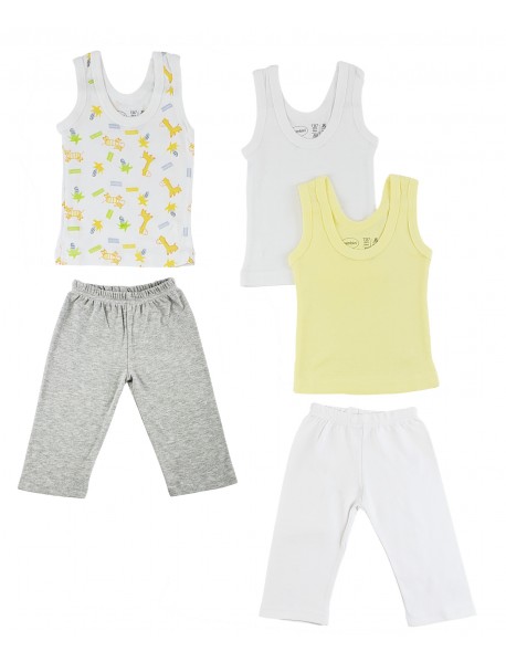 Boys Tank Tops and Track Sweatpants