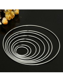 35mm~160mm Strong Metal Dreamcatcher/Macrame Craft Hoops/Ring Feather
