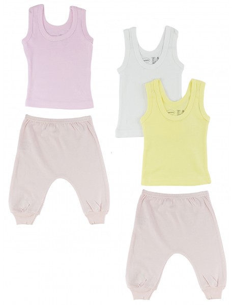 Girls Tank Tops and Joggers