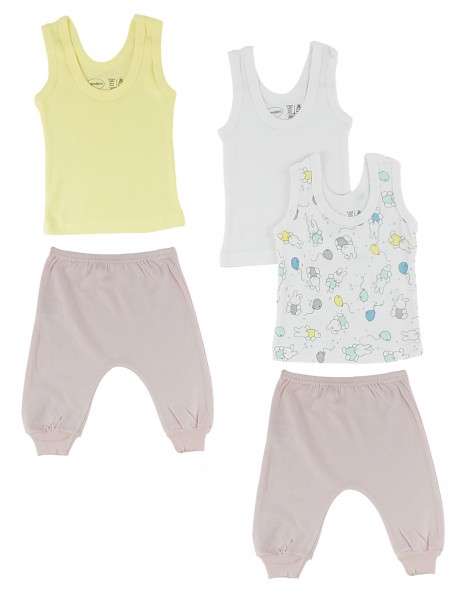 Girls Tank Tops and Joggers