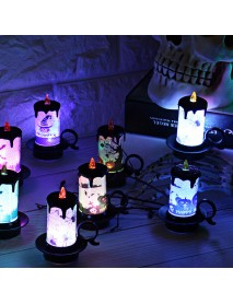 12Pcs Halloween Decoration Props LED Desk Lamp Table Decorations Halloween Party