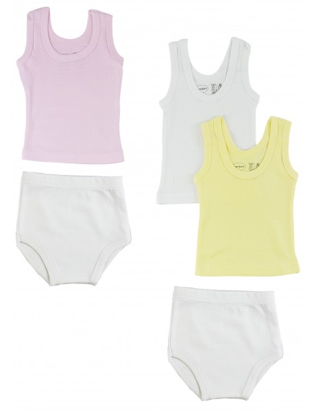 Girls Tank Tops and Training Pants