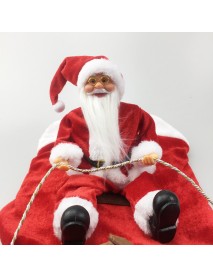 Christmas Santa Claus Cute Pet Dog Warm Dress Jacket Coat Costume Outfit Clothes