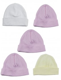 Girls Baby Cap (Pack of 5)