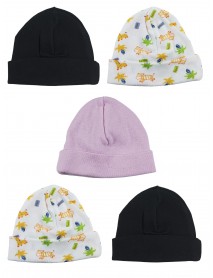 Girls Baby Cap (Pack of 5)