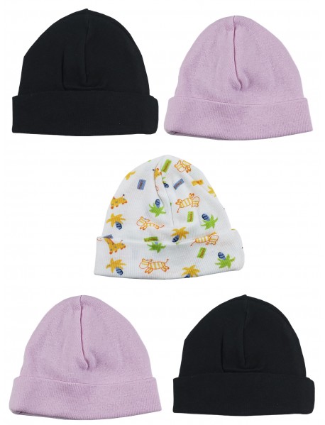 Girls Baby Cap (Pack of 5)
