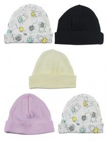 Girls Baby Cap (Pack of 5)