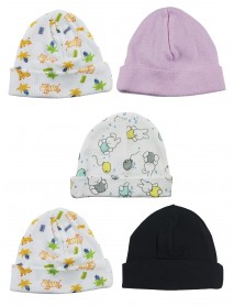 Girls Baby Cap (Pack of 5)