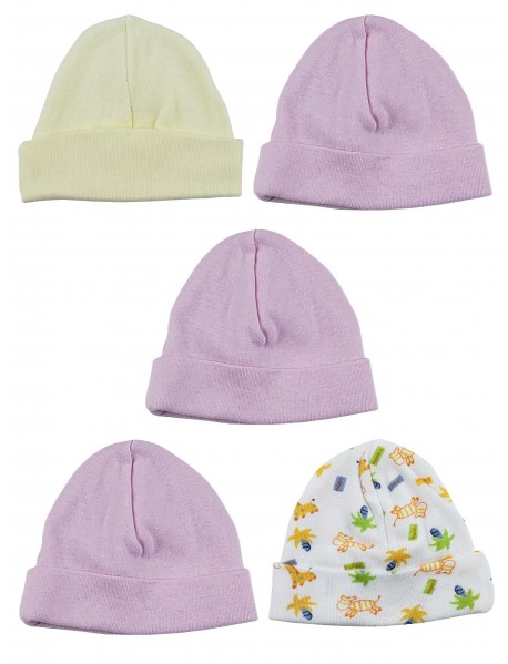 Girls Baby Cap (Pack of 5)