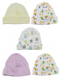 Girls Baby Cap (Pack of 5)