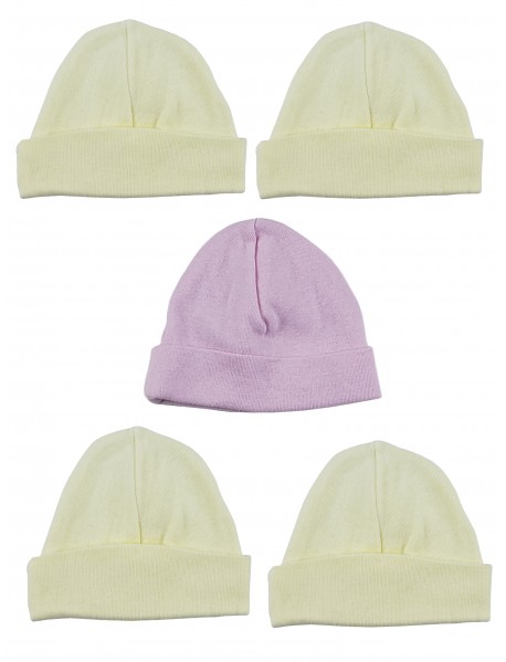 Girls Baby Cap (Pack of 5)