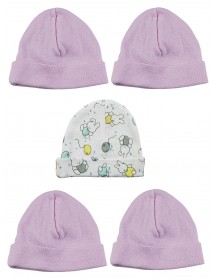 Girls Baby Cap (Pack of 5)
